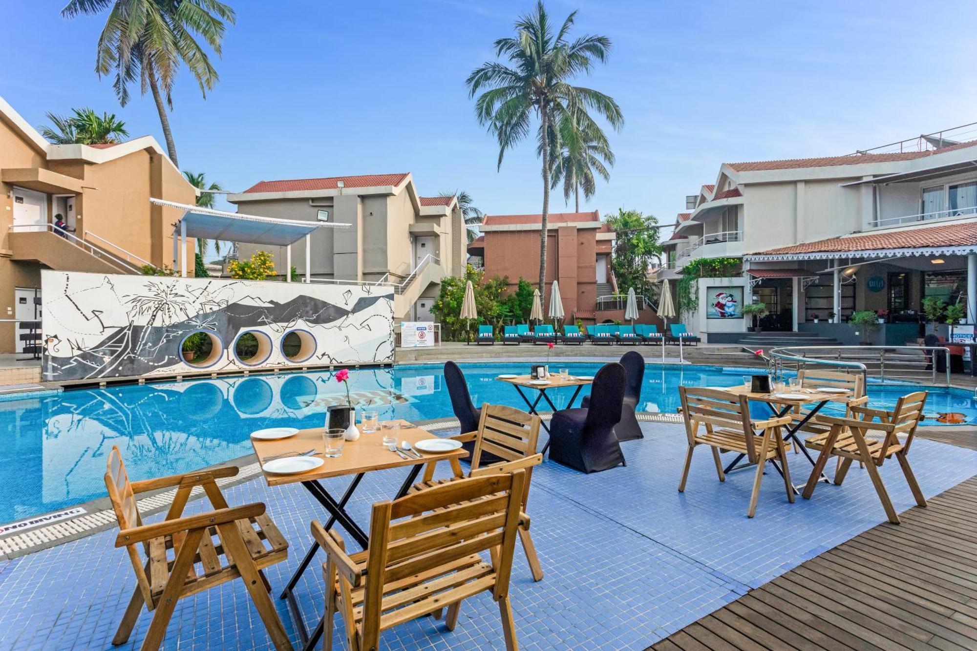Whispering Palms Beach Resort Candolim Exteriér fotografie