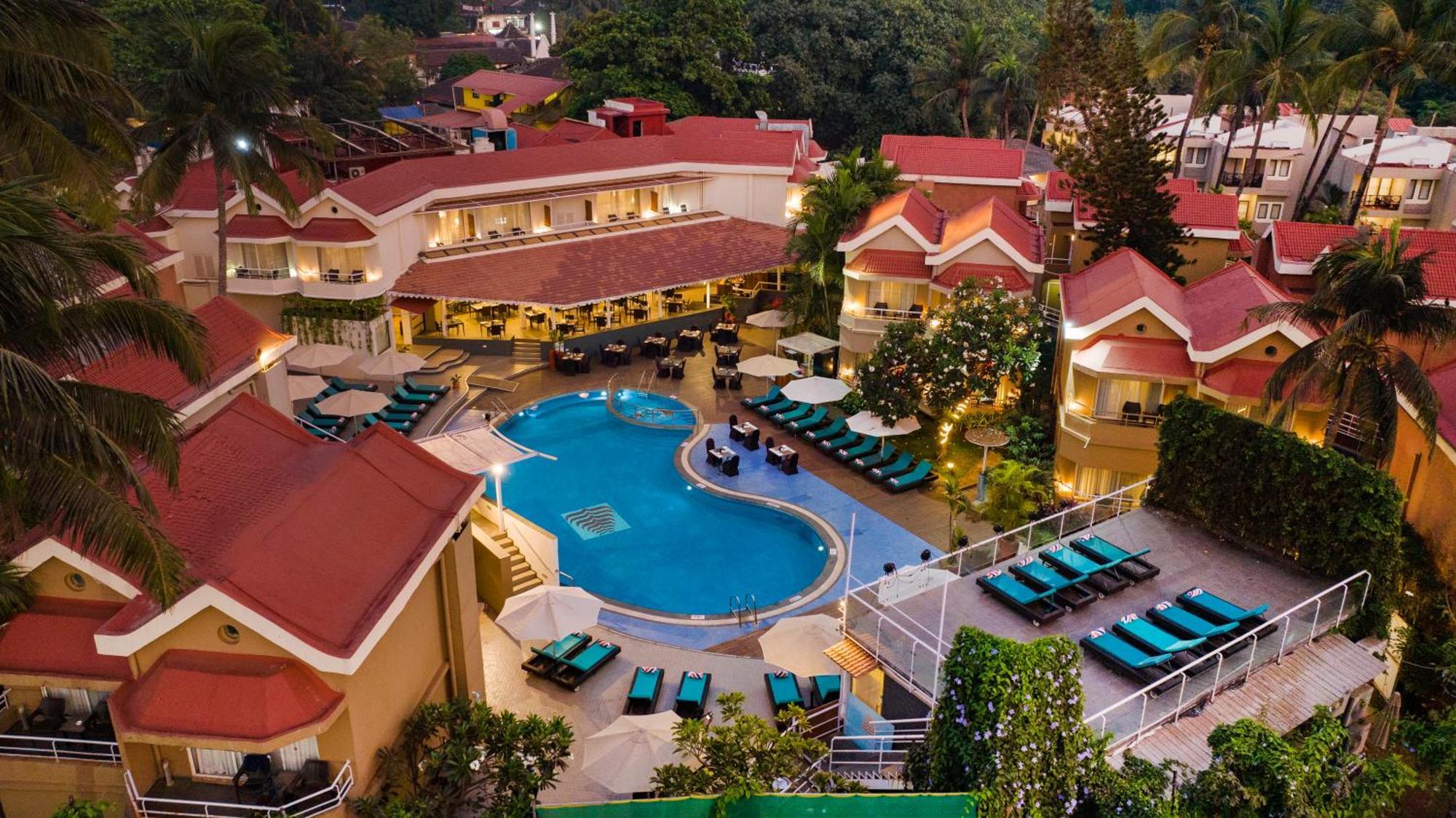 Whispering Palms Beach Resort Candolim Exteriér fotografie